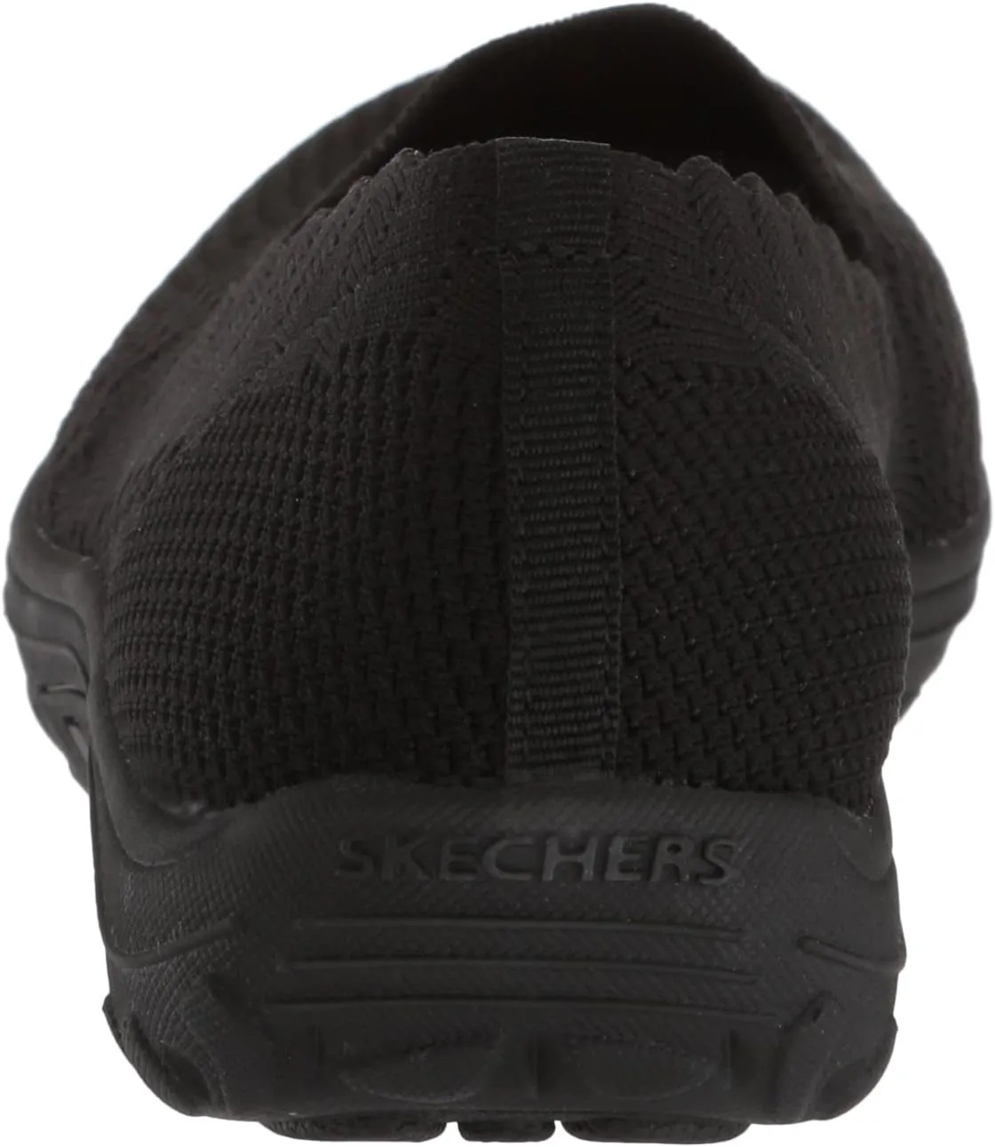 Skechers Women's Reggae Fest-Trail Dame-Scalloped Collar, Engineered Skech-Knit Slip-on Loafer