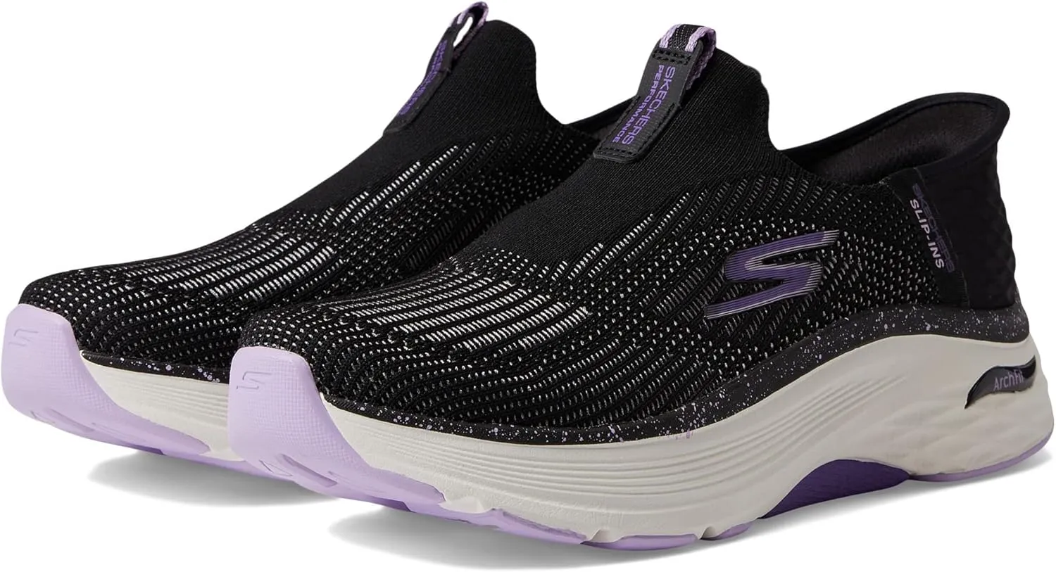 Skechers Women's Slip-ins: Max Cushioning Arch Fit Slip-On Walking Shoes Sneaker