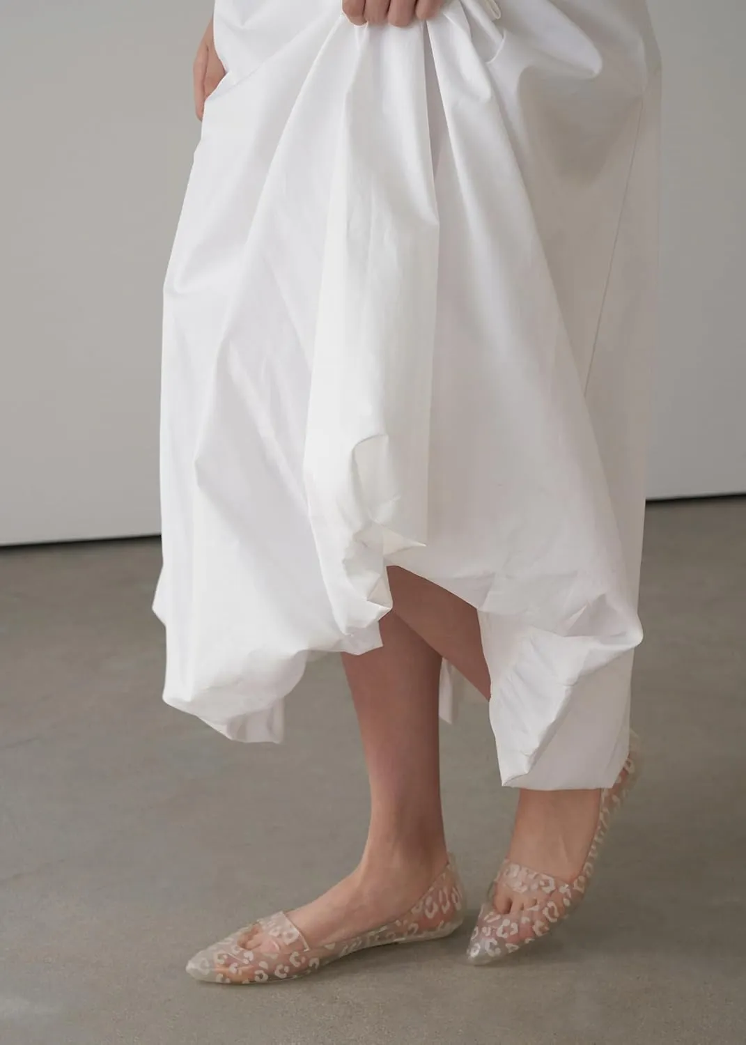 Sleek/Pointed Toe Dress Slip on Jellies, Ballet flats/Jelly Sandal Shoes for Women