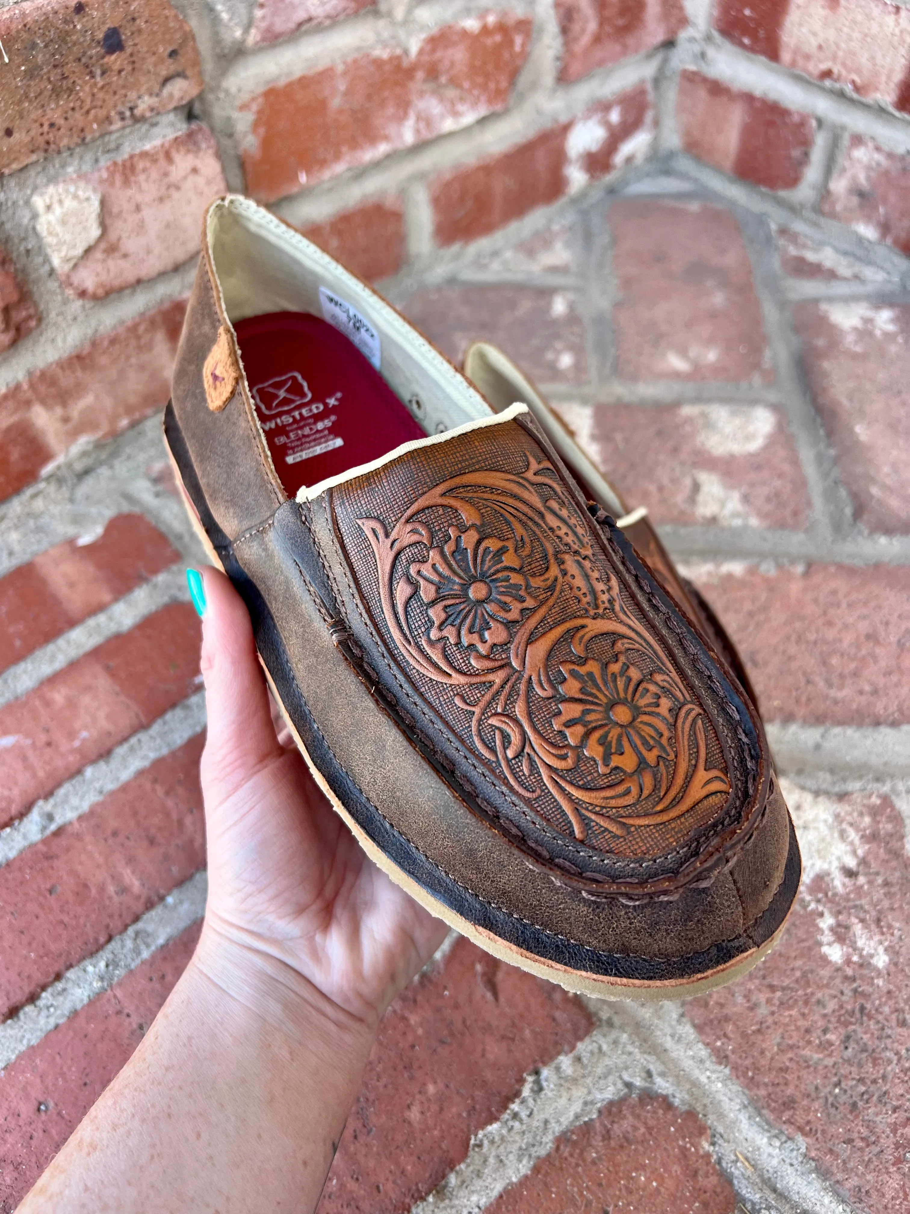 Slip-On Loafer - Chocolate Bomber & Tooled Brown