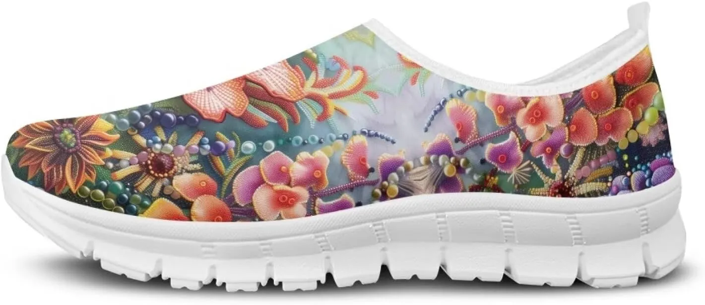 Slip On Shoes for Women Low Cut Non Slip Casual Walking Shoes Lightweight Sports Running Tennis Sneakers US5.5-11.5