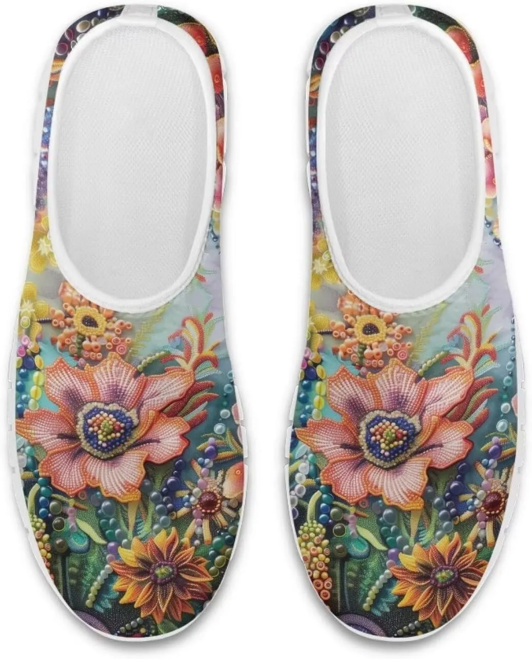 Slip On Shoes for Women Low Cut Non Slip Casual Walking Shoes Lightweight Sports Running Tennis Sneakers US5.5-11.5