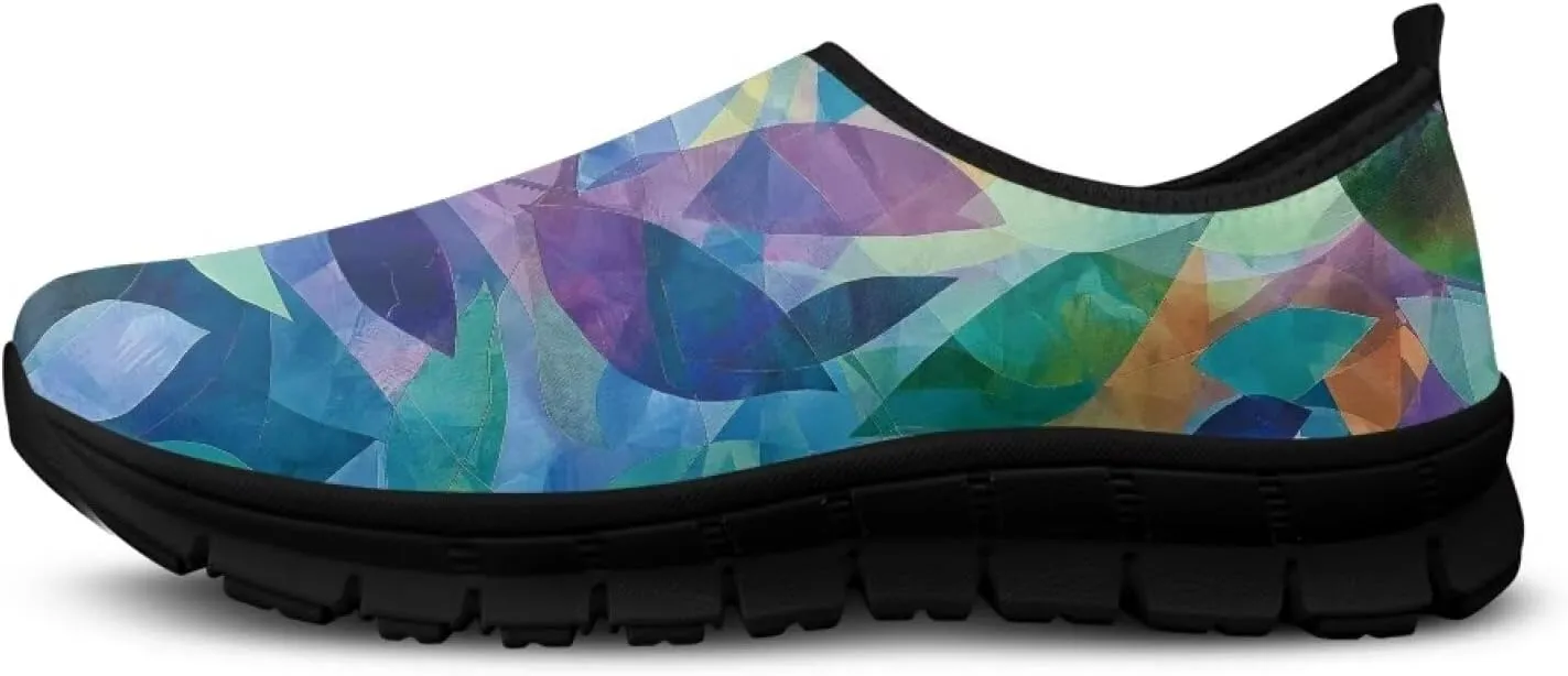 Slip On Tennis Shoes Women Soft Various Styles Black Edge