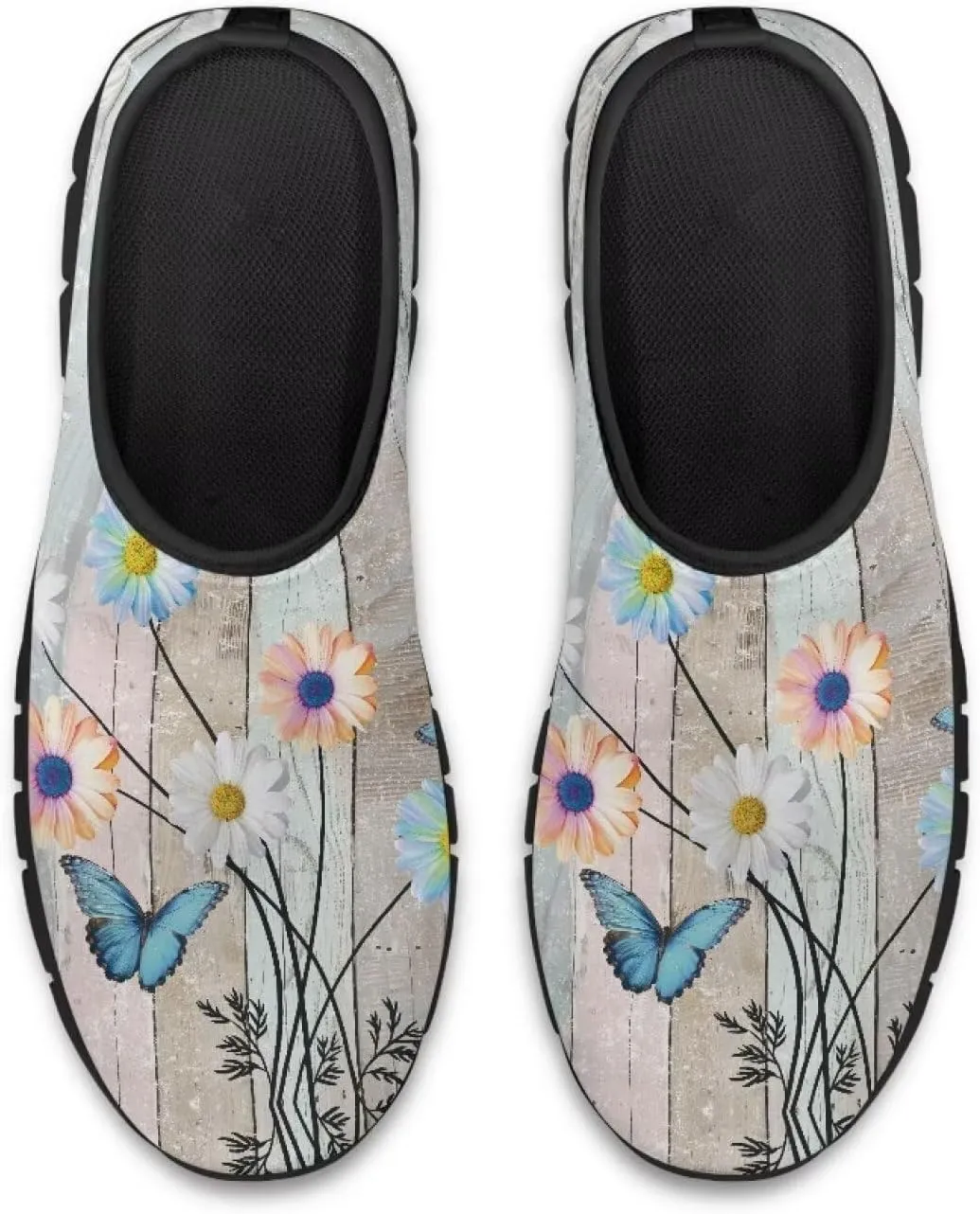 Slip On Tennis Shoes Women Soft Various Styles Black Edge