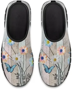 Slip On Tennis Shoes Women Soft Various Styles Black Edge