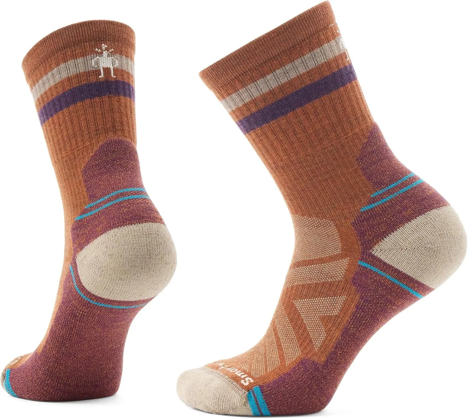 Smartwool Women's Hike Light Cushion Tube Stripe Crew Socks