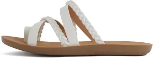 Soda ISABEL ~Women Fashion Comfortable Slip On Flat Cross bands Toe Ring Fashion Sandals