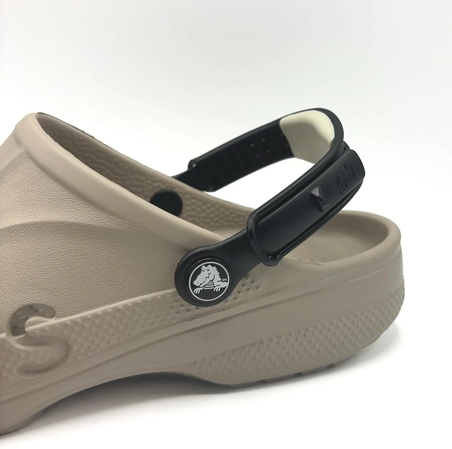 Soft, Adjustable Heel Strap for Crocs – Waterproof, no Velcro Design