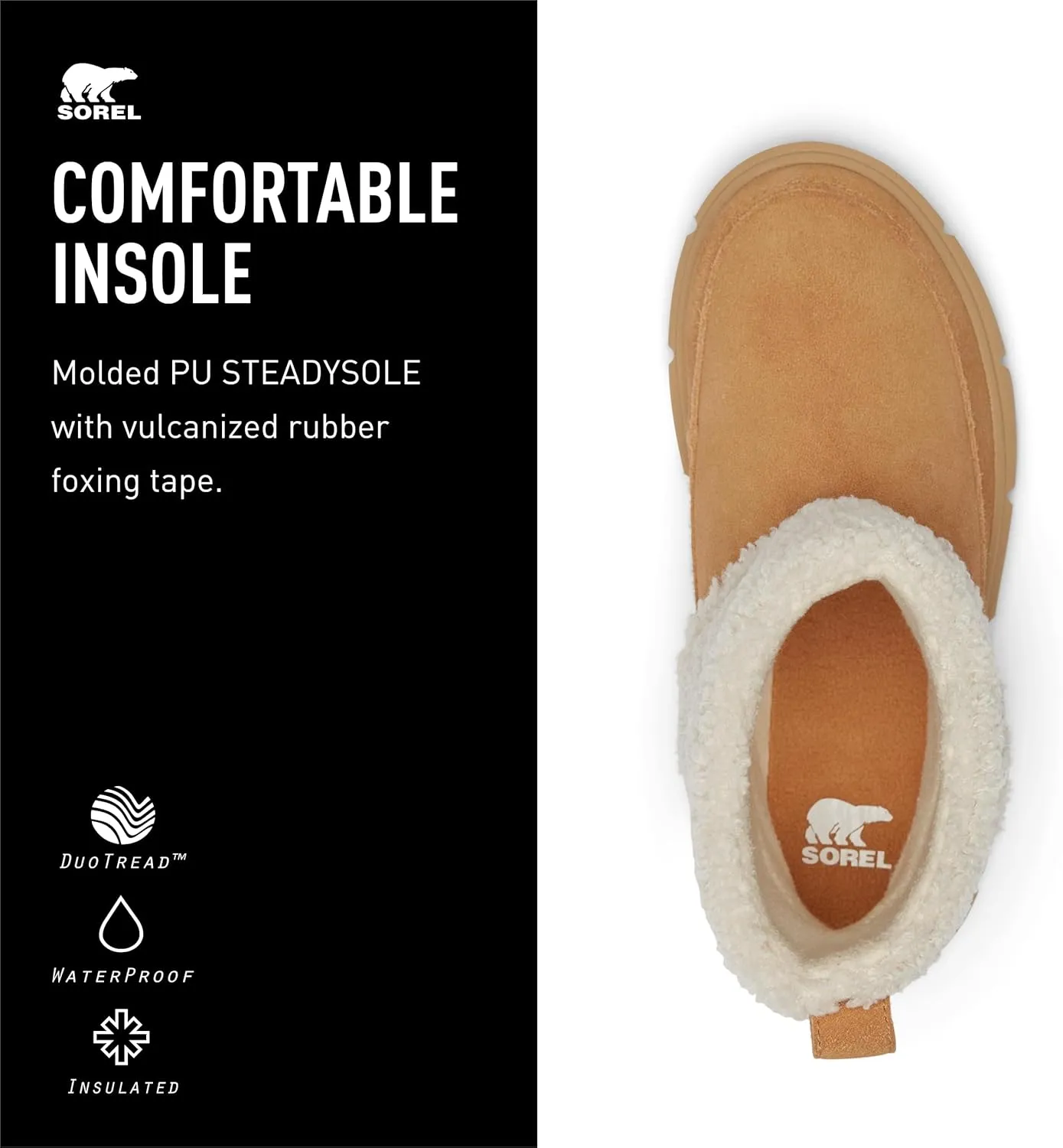 SOREL Children's Explorer lll Slip-On Cozy Waterproof Boot