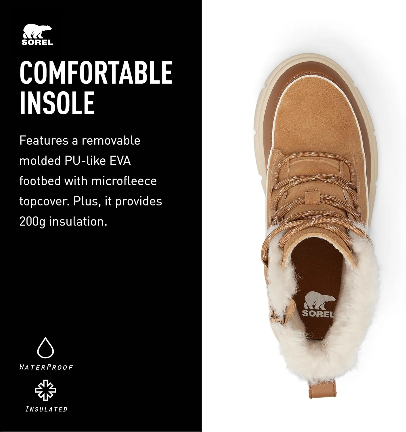Sorel Unisex-Child Explorer Iii Lace Waterproof Boots