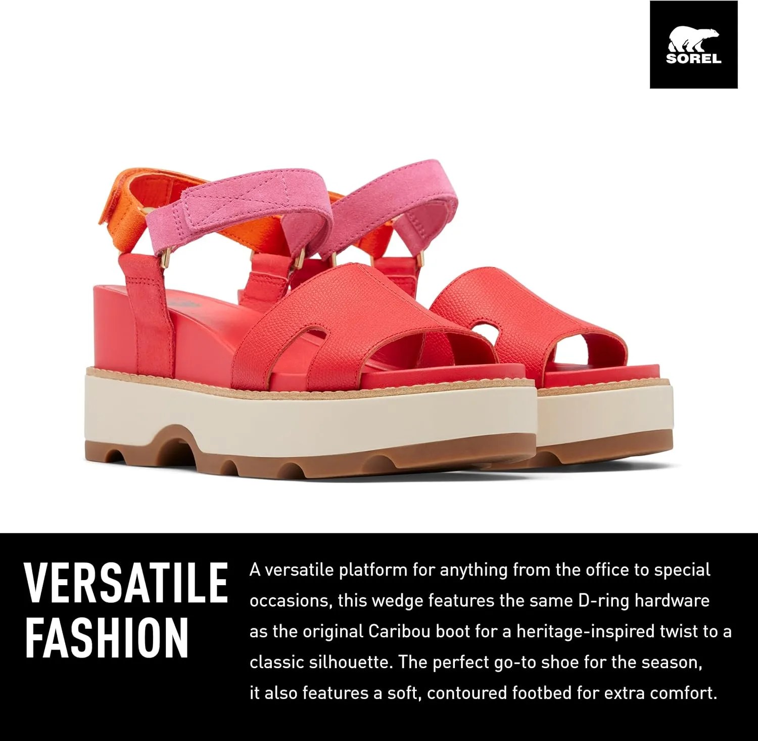 Sorel Women's Joanie lV Ankle Strap Wedge Sandals