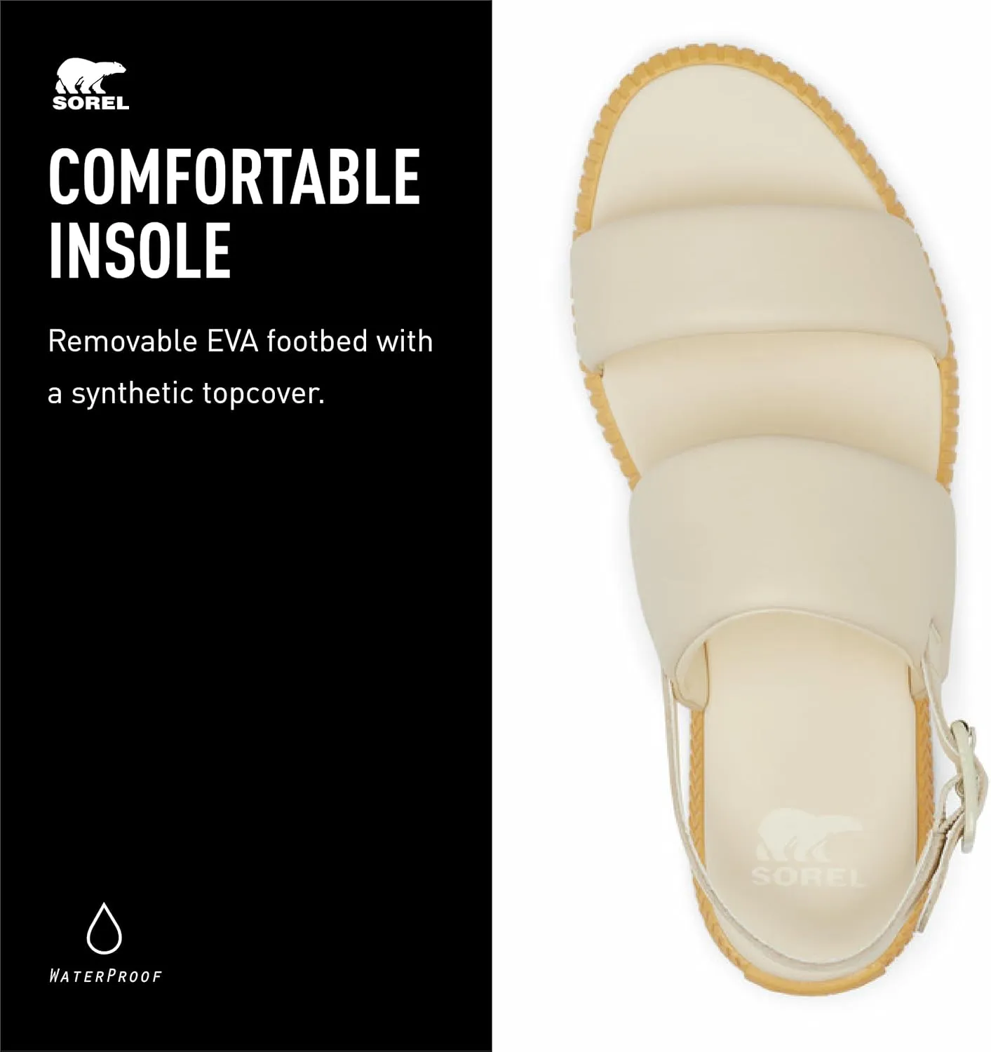 Sorel Women's Ona Streetworks Go To Flat Sandals