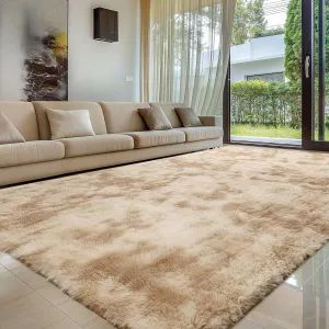 Sour Lemon 8x10 Area Rugs for Bedroom, Living Room Fluffy Rug, Large Area Rug Shag Shaggy Carpet Soft Plush Furry Bedside Rugs, Machine Washable Area Rugs for Kids Girls Boys Home Decor Anti Slip