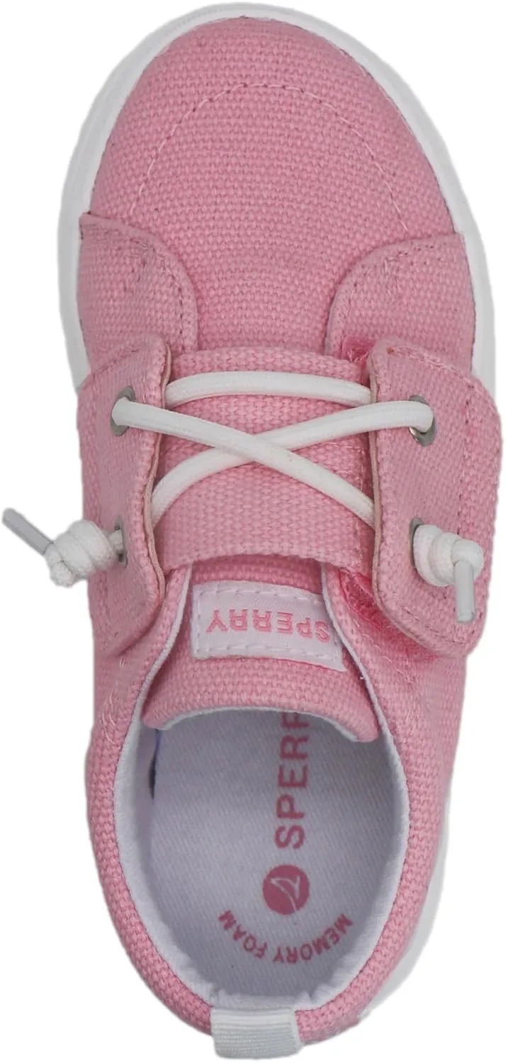 SPERRY Toddler Sneakers – Slip-On Hook & Loop Shoes with Memory Foam Insole for Boys & Girls