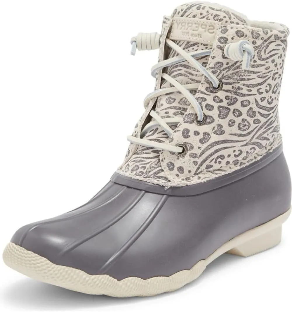 Sperry Women's Saltwater Emboss Wool Boots
