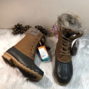 Sporto Leather  Mid-calf Cold Weather Boots 7 & 8