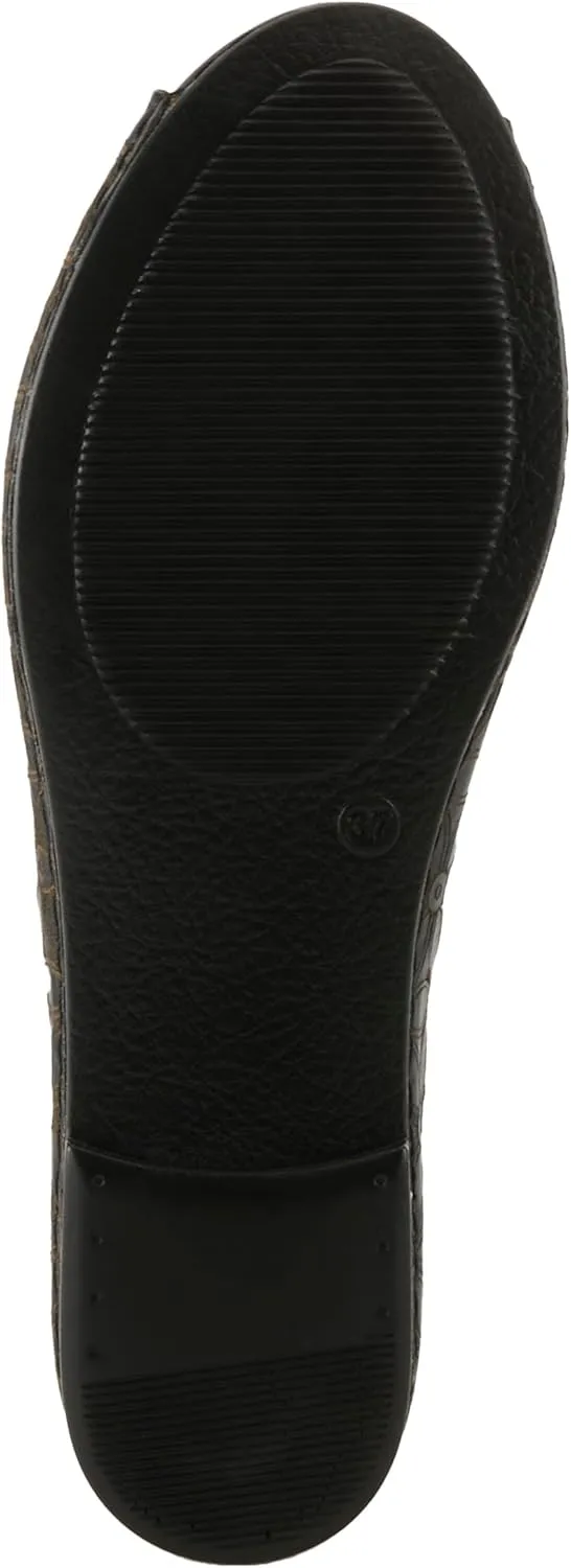 Spring Step Women's FLOWERPEEP Slip-On Shoes - Genuine Leather, Floral Laser-Cut Design, Peep Toe