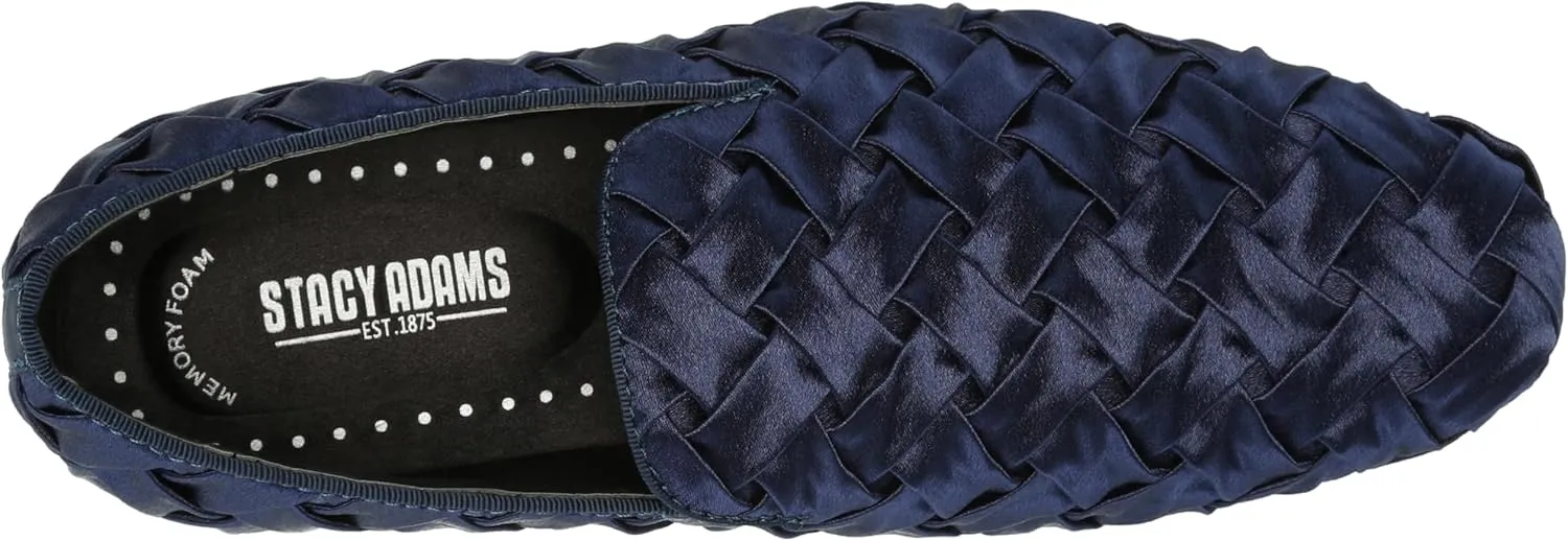 STACY ADAMS Men's Savoir Satin Slip-on Loafer