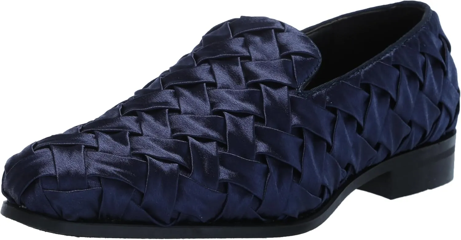 STACY ADAMS Men's Savoir Satin Slip-on Loafer