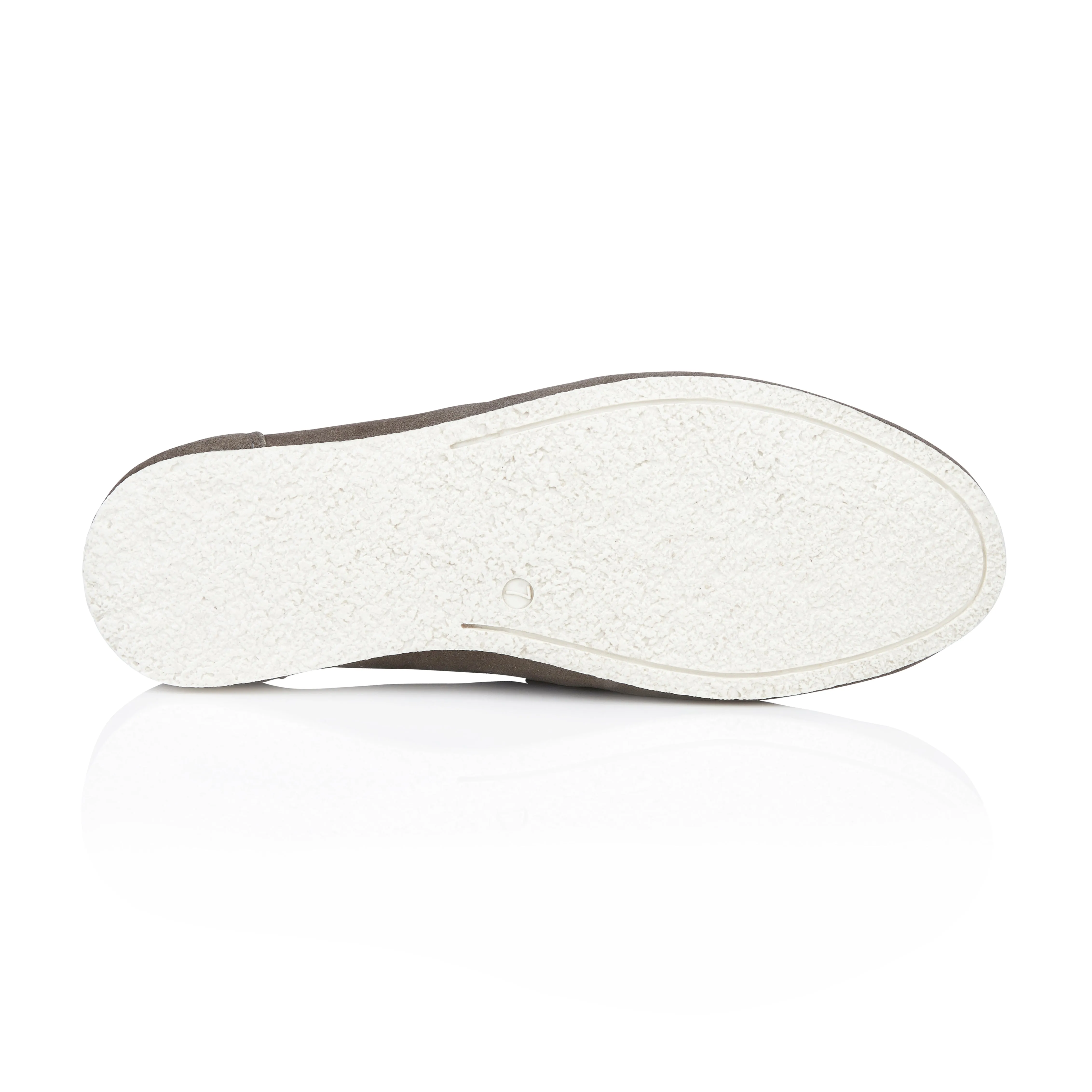 Stanhope Suede Leather Penny Loafers - Grey