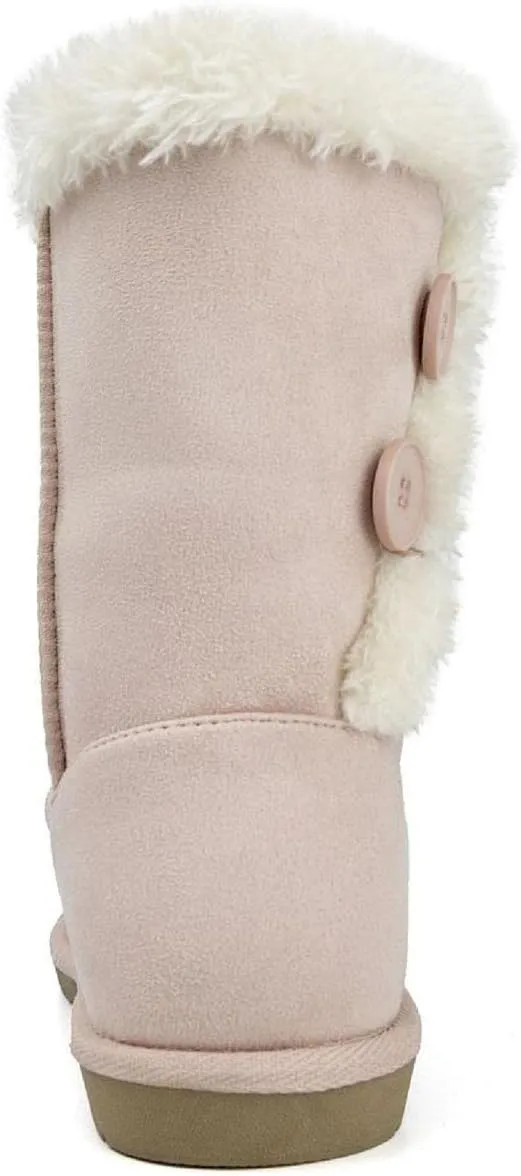 Sugar Women's Slip On Winter Boots Warm Winter Booties