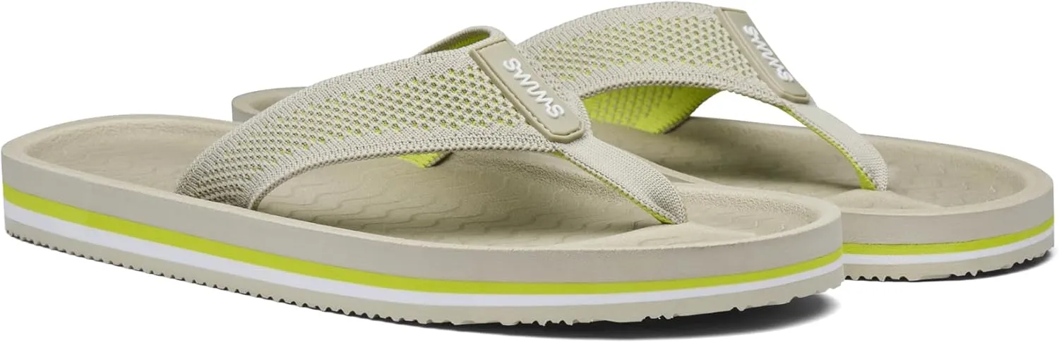 SWIMS Men's Napoli Flip Flops For Men, Water Resistant Beach Sandals