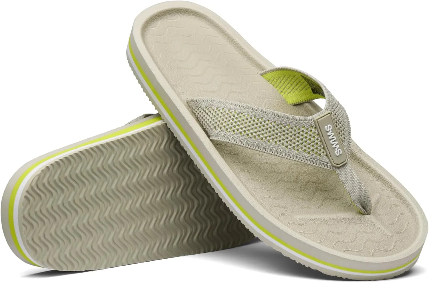 SWIMS Men's Napoli Flip Flops For Men, Water Resistant Beach Sandals