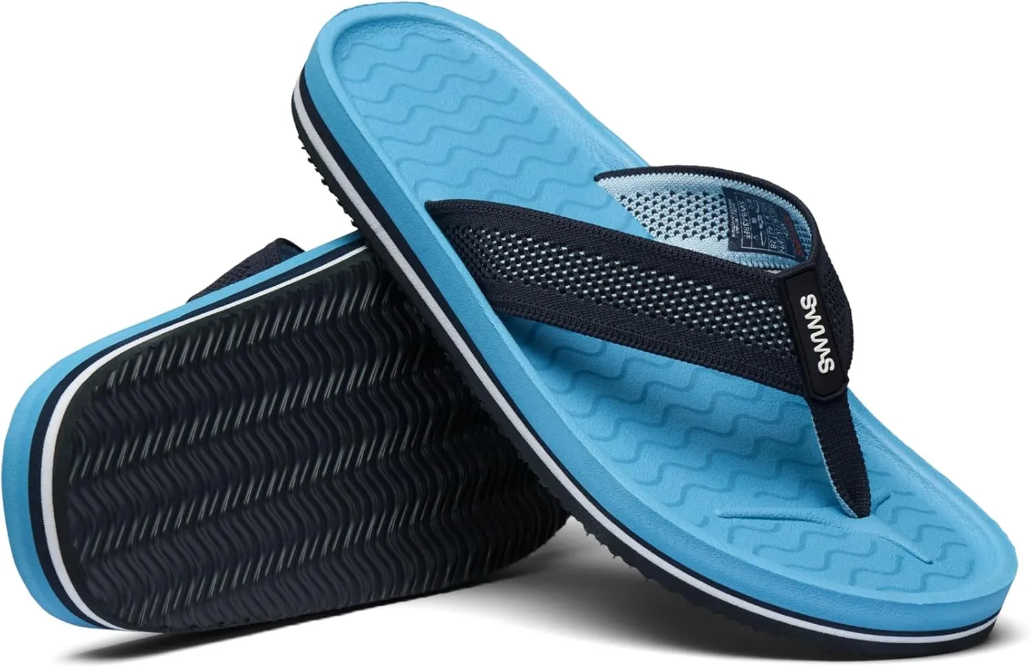 SWIMS Men's Napoli Flip Flops For Men, Water Resistant Beach Sandals