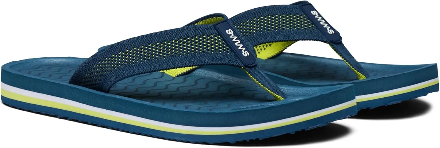 SWIMS Men's Napoli Flip Flops For Men, Water Resistant Beach Sandals