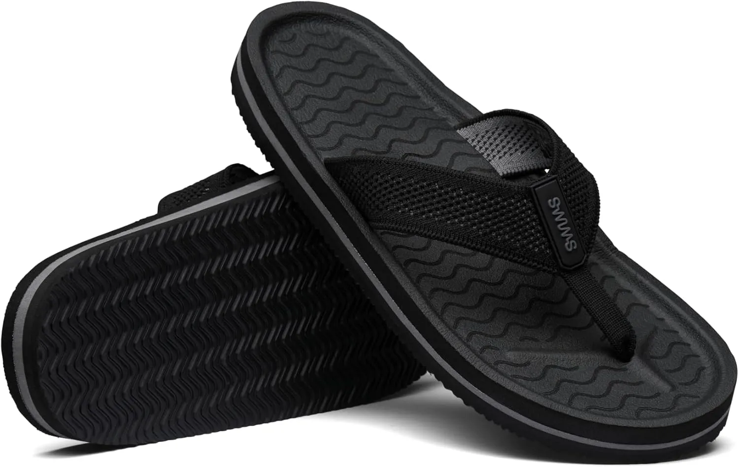 SWIMS Men's Napoli Flip Flops For Men, Water Resistant Beach Sandals