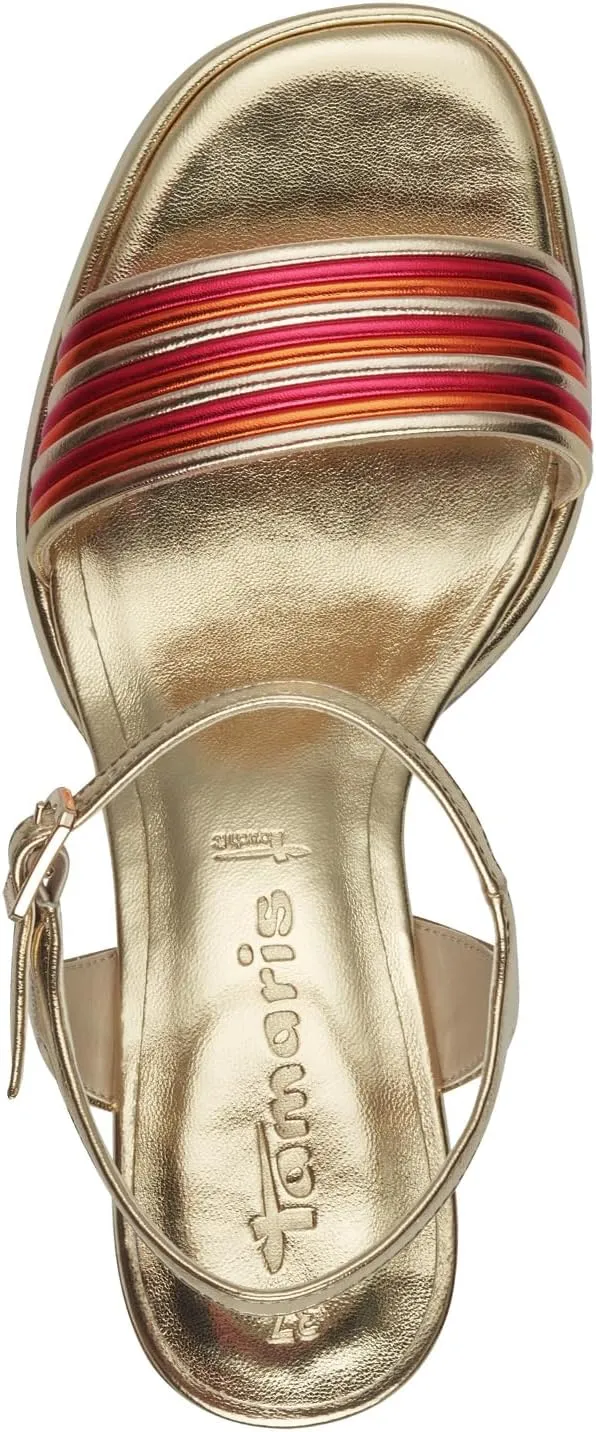 Tamaris Women's Ankle-Strap Heeled Sandal