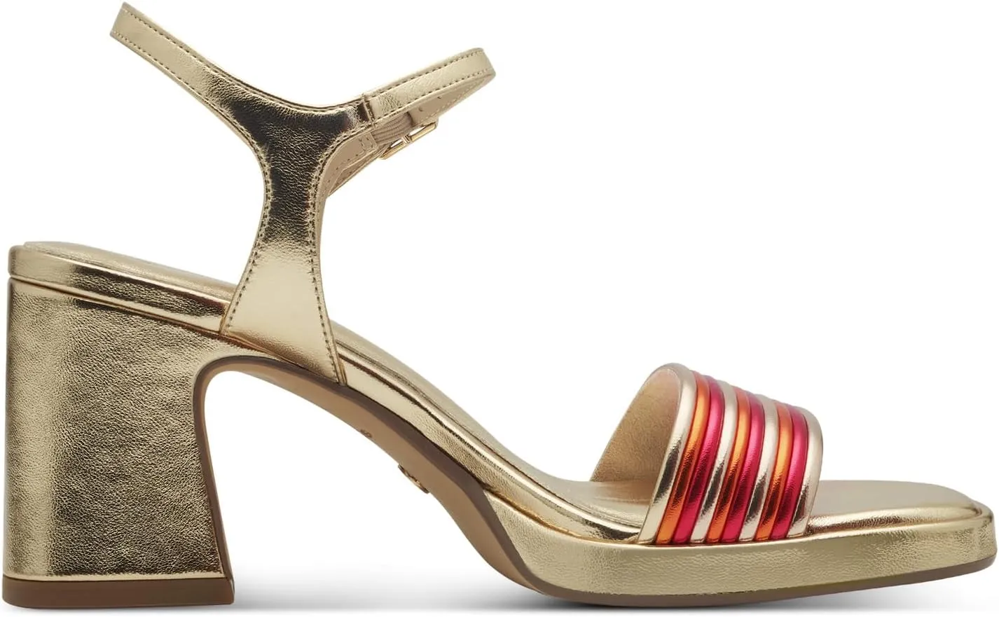 Tamaris Women's Ankle-Strap Heeled Sandal