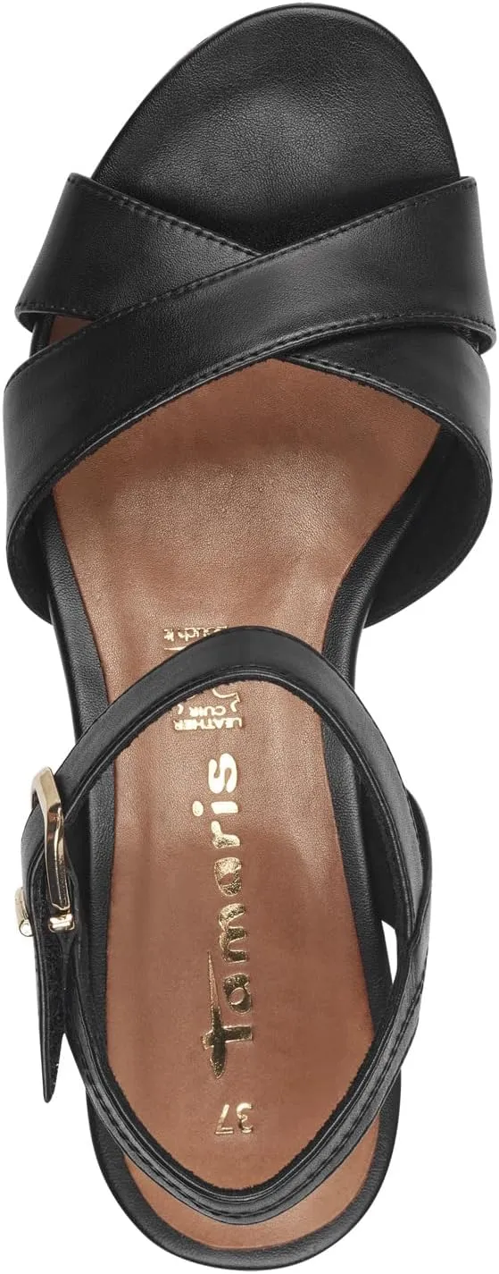 Tamaris Women's Ankle-Strap Wedge Sandal