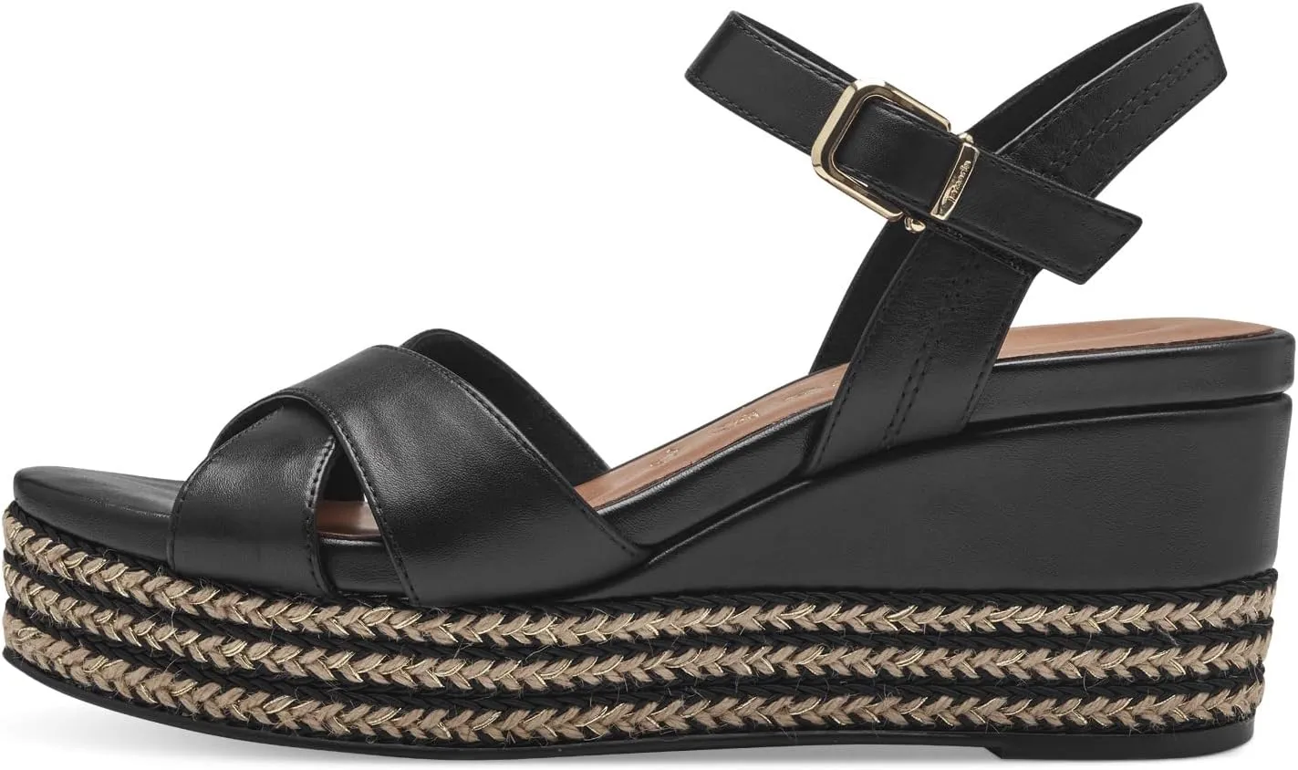 Tamaris Women's Ankle-Strap Wedge Sandal