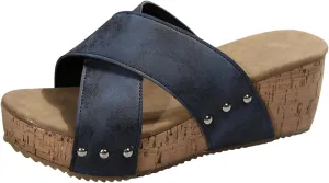 Thick Soled Height Enhancing Strap Slippers Fashionable And Casual Outdoor Beach Ladies' Open Toe Flip Flops Girls