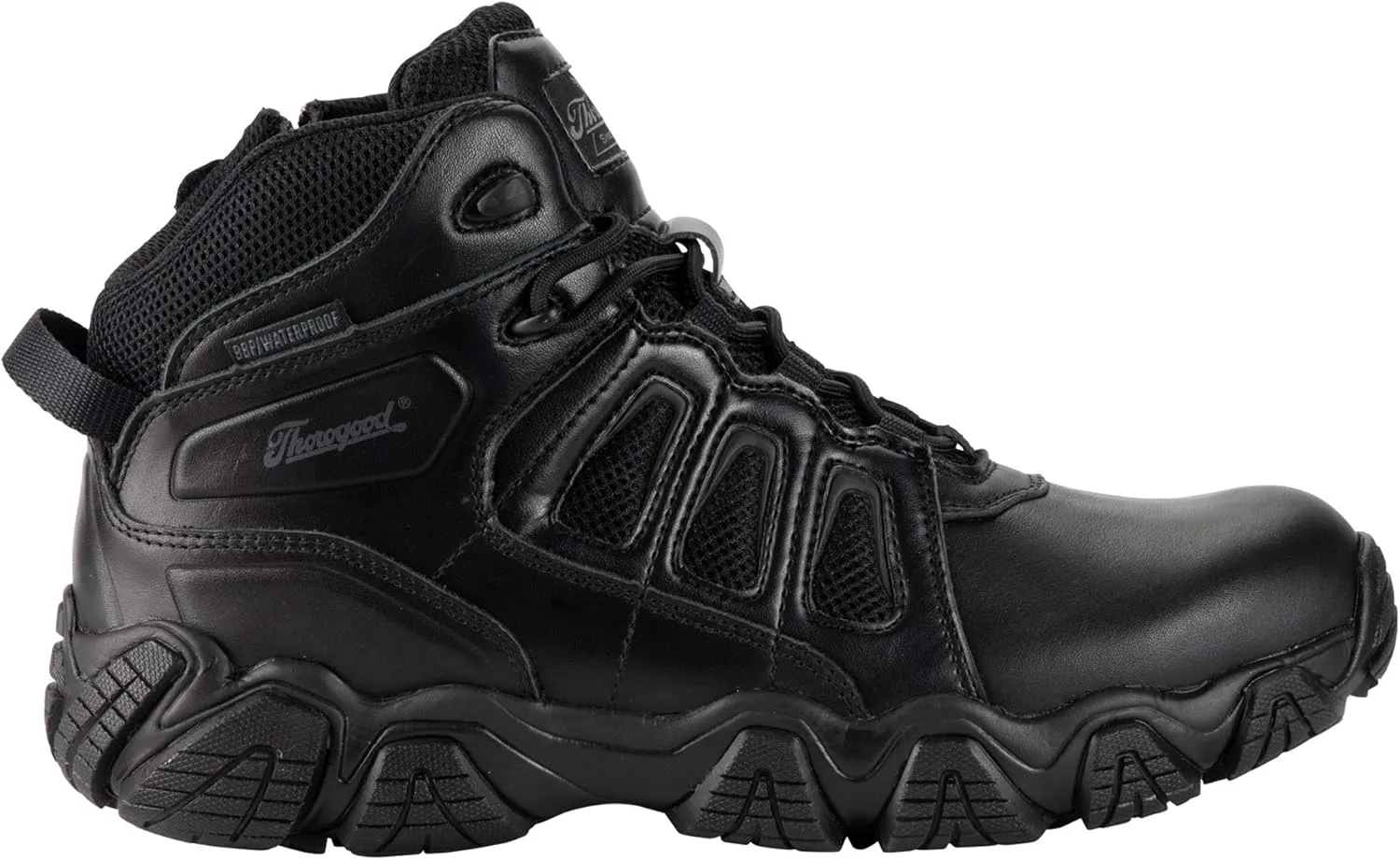 Thorogood Men's Crosstrex Polishable Toe/Side Zip – BBP Waterproof Non-Safety Toe Boot