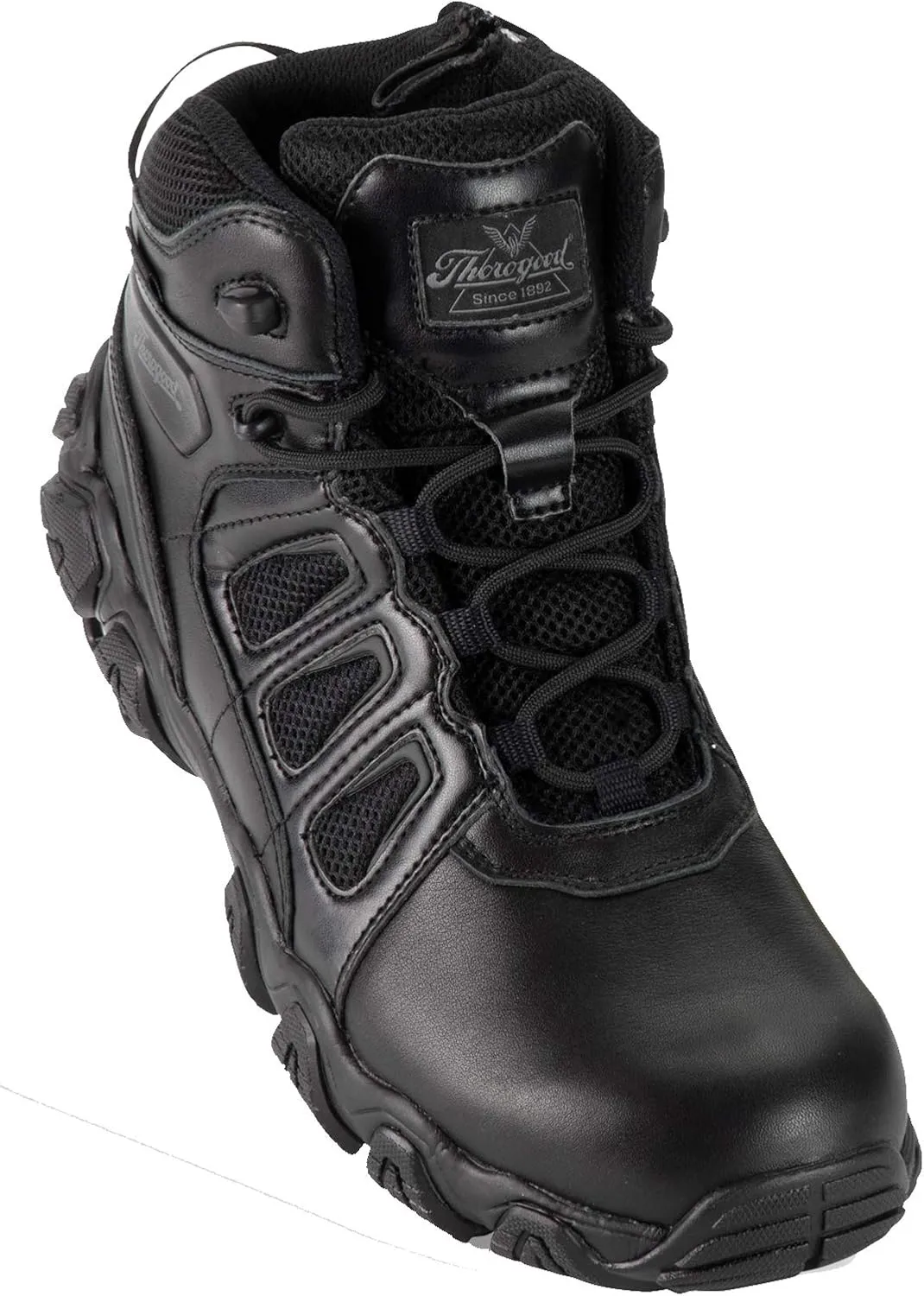 Thorogood Men's Crosstrex Polishable Toe/Side Zip – BBP Waterproof Non-Safety Toe Boot