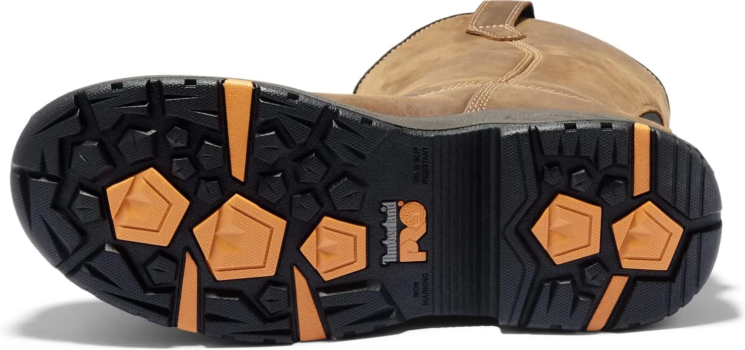 Timberland PRO Helix, Men's, Brown, Comp Toe, EH, WP, Pull On, Work Boot