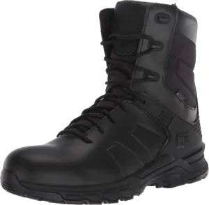 Timberland PRO Men's Hypercharge 8 Inch Soft Toe Side-Zip Waterproof Tactical Duty Uniform Work