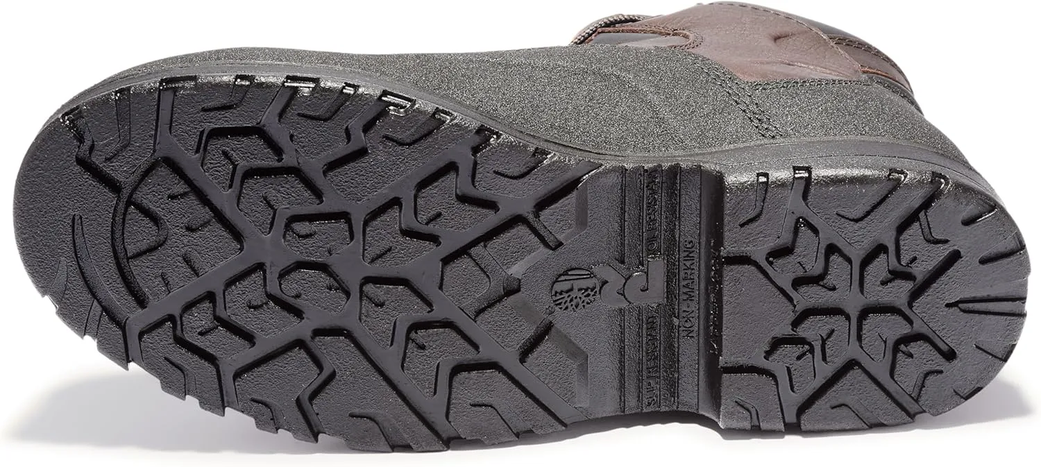 Timberland PRO mens Powerwelt 6 Inch Steel Safety Toe Waterproof Industrial Work Boot