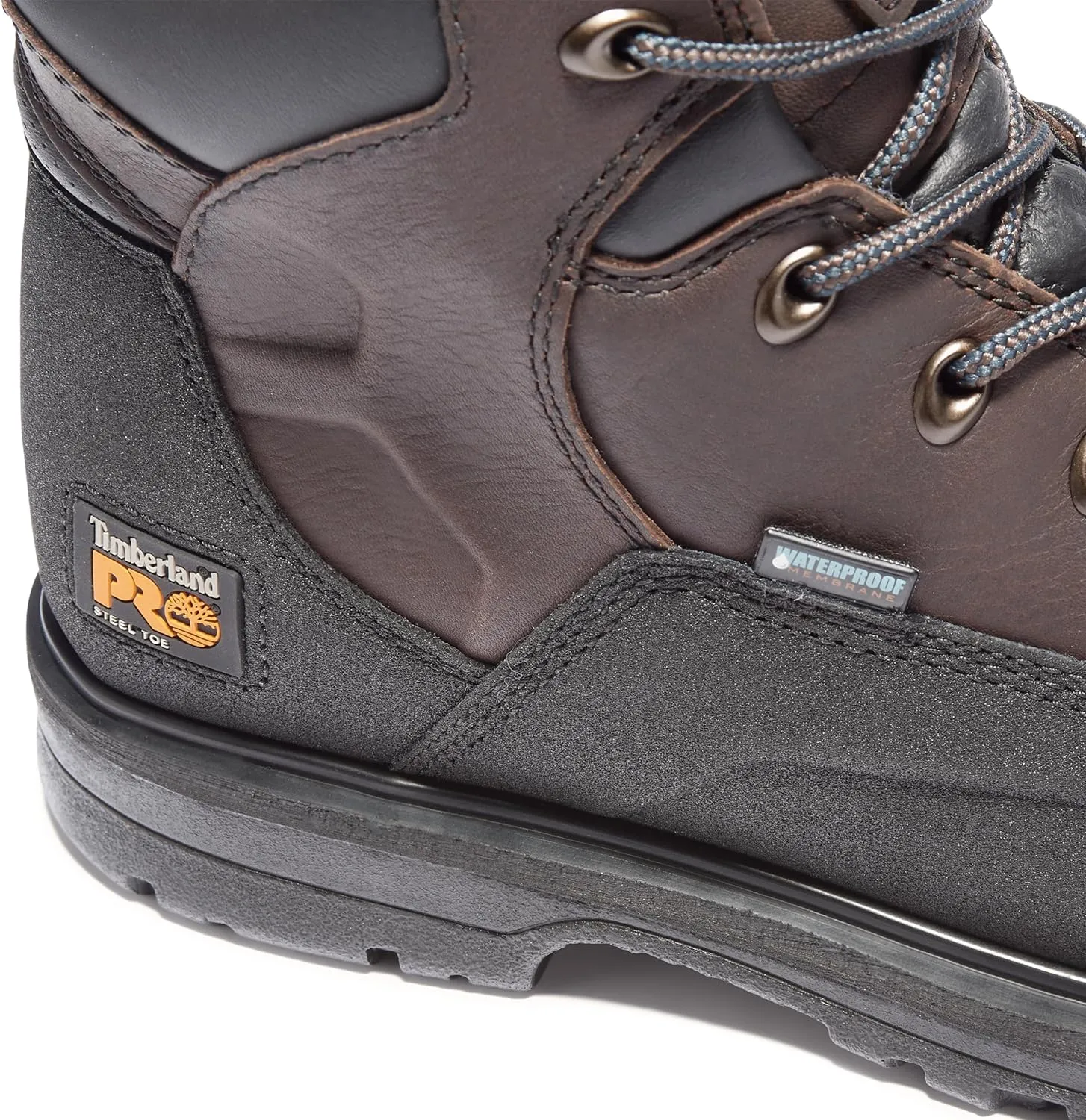 Timberland PRO mens Powerwelt 6 Inch Steel Safety Toe Waterproof Industrial Work Boot