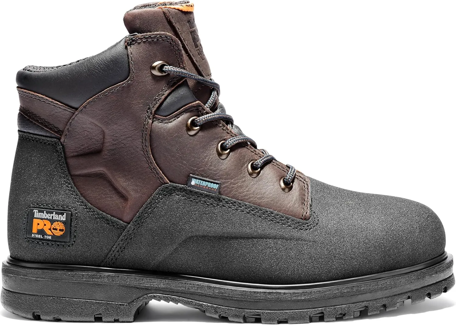Timberland PRO mens Powerwelt 6 Inch Steel Safety Toe Waterproof Industrial Work Boot