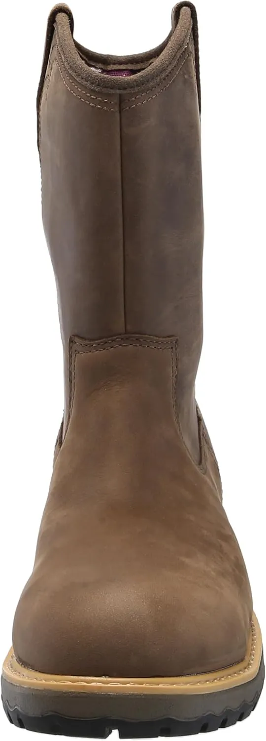Timberland PRO Women's Ashlar Pull-on Alloy Safety Toe Waterproof Industrial Work Boot