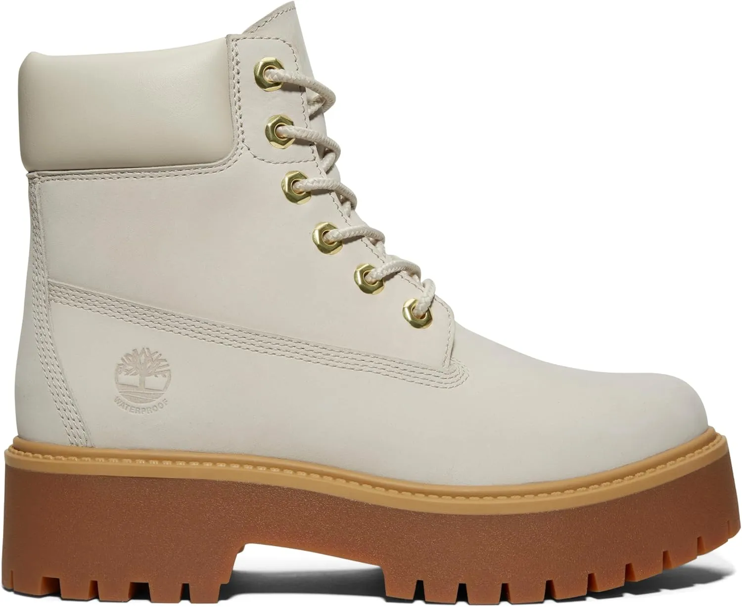 Timberland Women's Stone Street 6 " Lace Up Waterproof