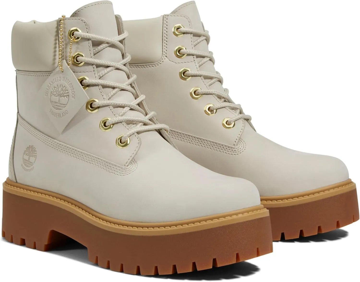 Timberland Women's Stone Street 6 " Lace Up Waterproof