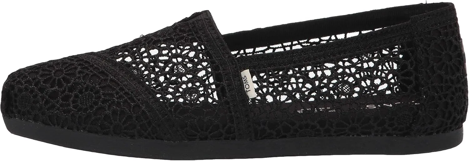 Toms Womens Moroccan Crochet Alpargata