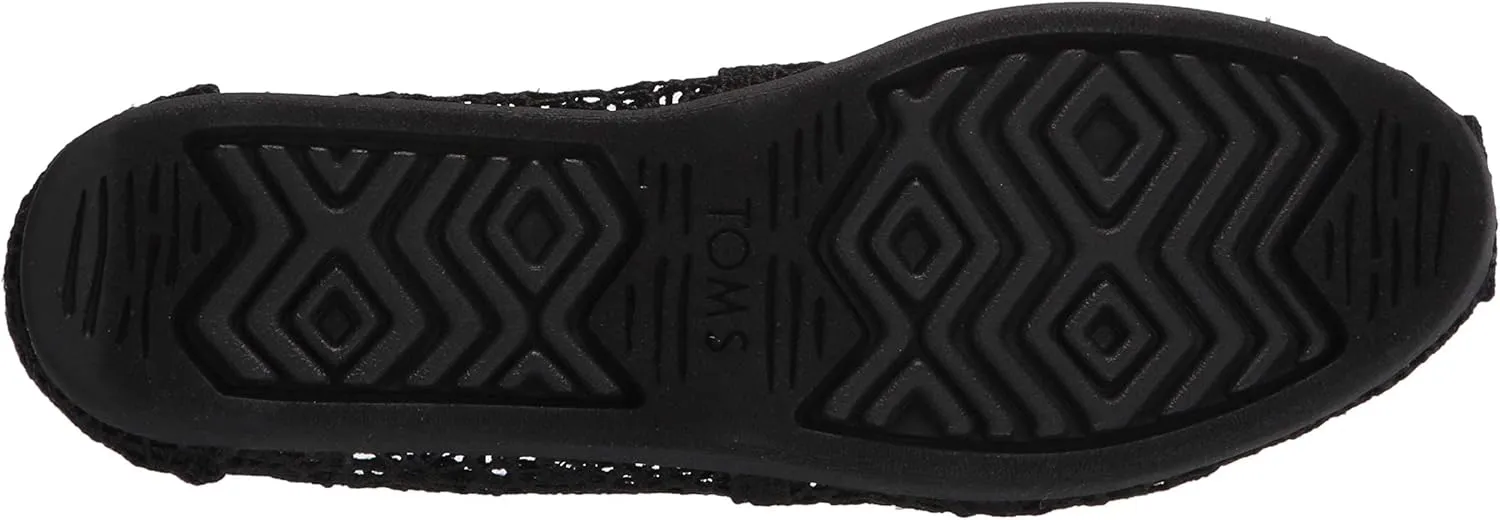 Toms Womens Moroccan Crochet Alpargata