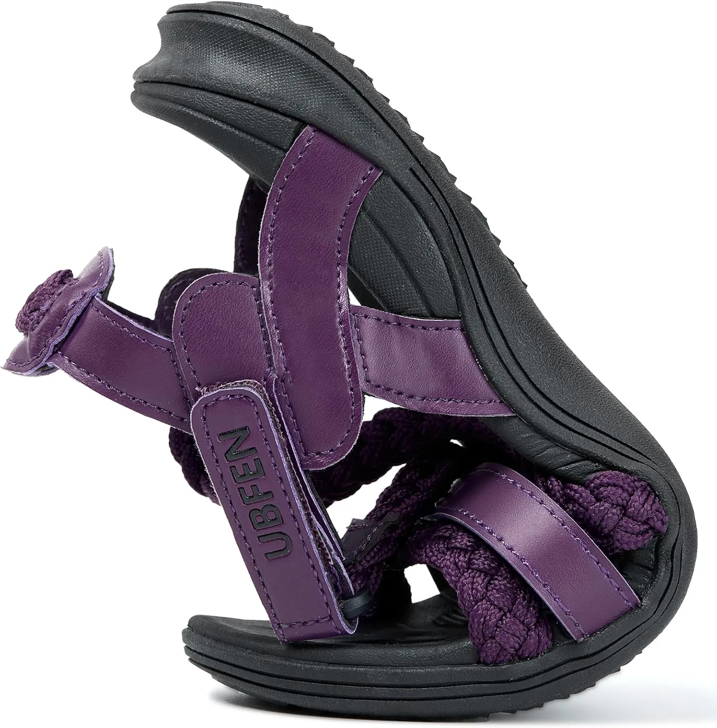 UBFEN Womens Hiking Sandal Sport Sandal Outdoor Comfortable with Adjustable Straps