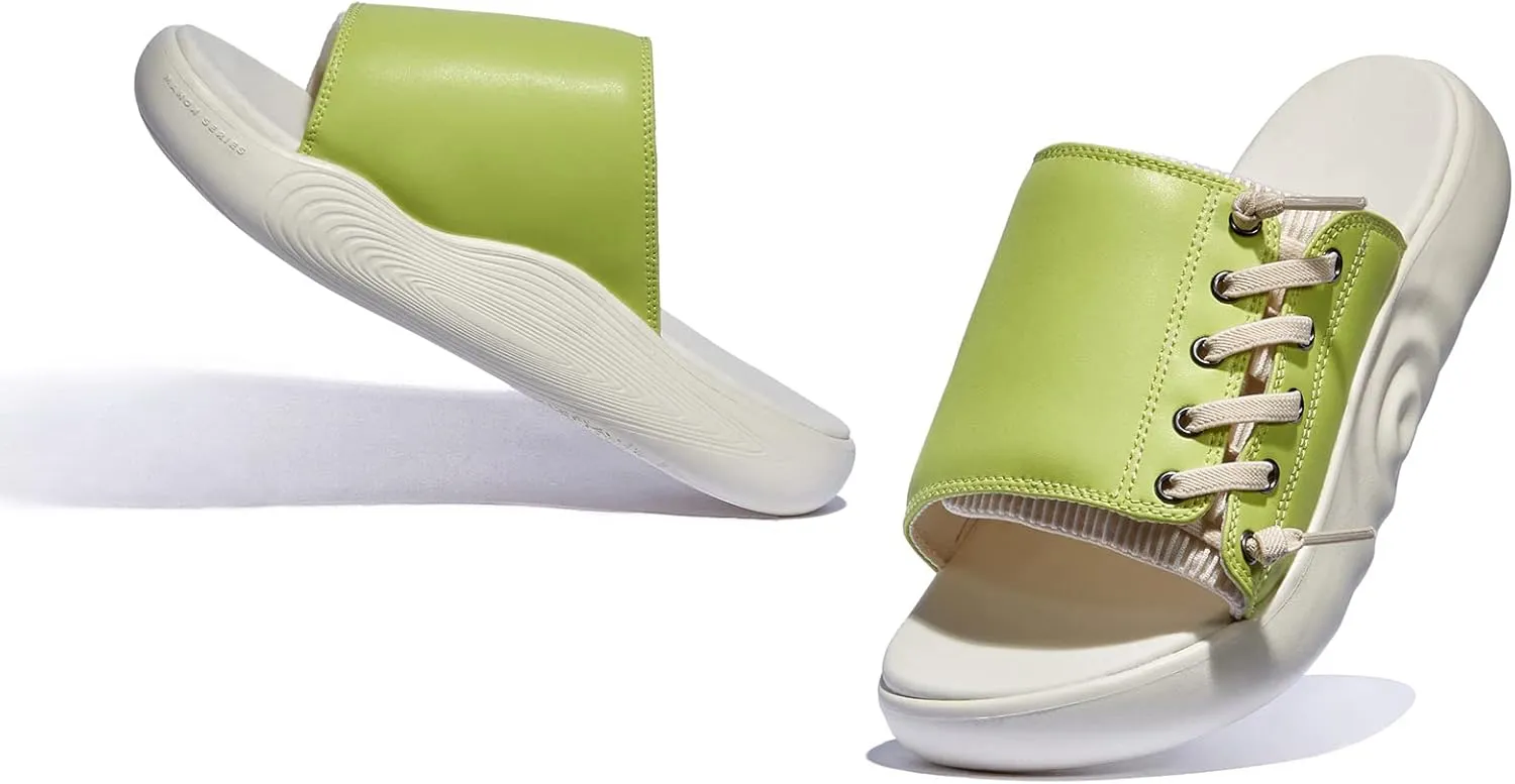 UIN Women's Summer Chunky Platform Slide Wedges Sandal Comfortable Art Travel Shoes Sitges Ⅲ