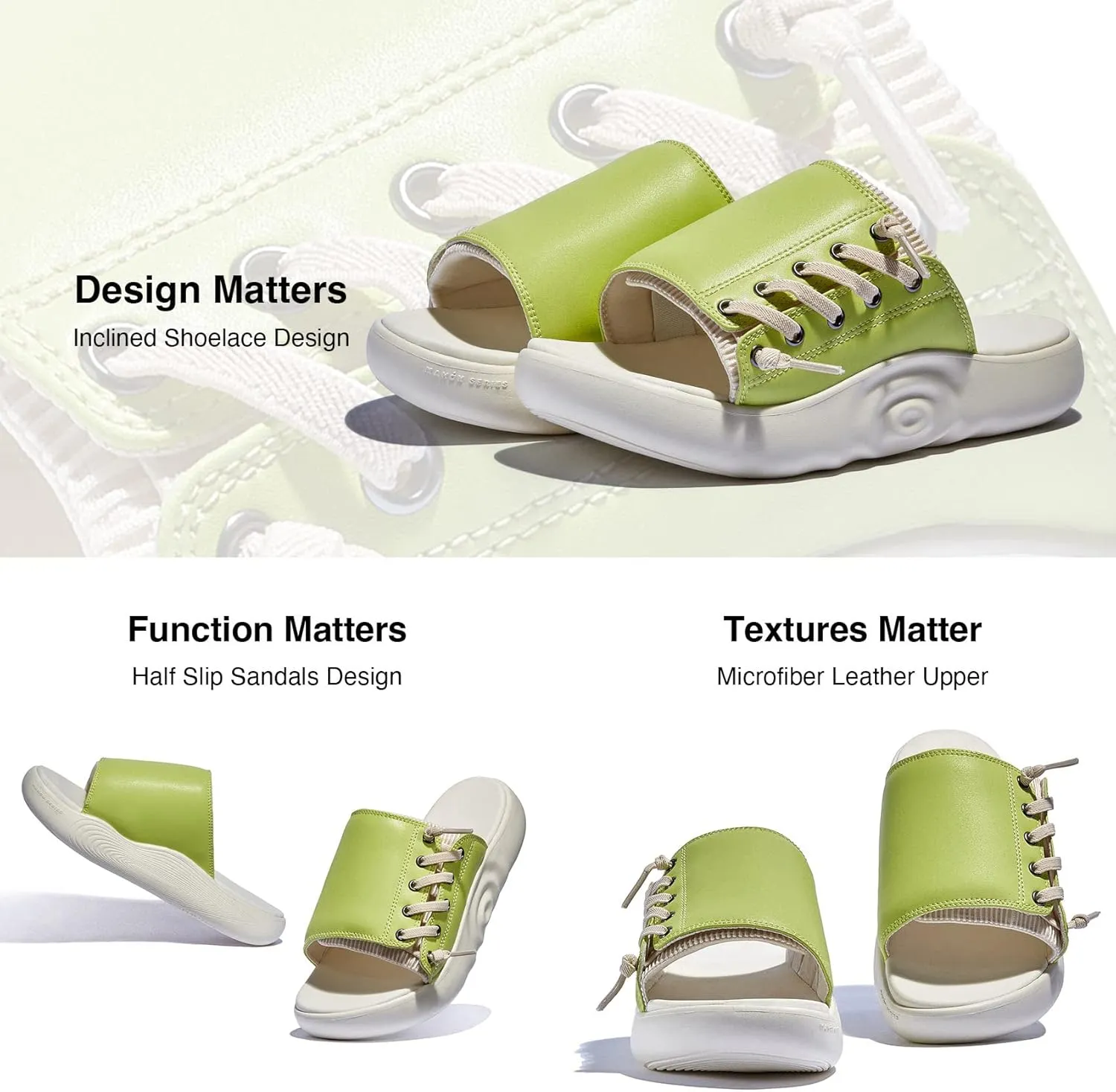 UIN Women's Summer Chunky Platform Slide Wedges Sandal Comfortable Art Travel Shoes Sitges Ⅲ